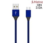 Ally Usb TYPE C 3.0A 1 mm Hızlı Kopmaz Halat Usb Şarj Kablosu