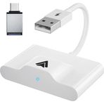 Ally Usb+Type-C Android Kablosuz Carplay Adaptör Çevirici - Youtube Netflix Tiktok Video YANSITICI-(5775)