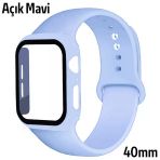 Ally Watch 4-5-6 40Mm Silikon Kordon Kayış Ekran Koruyucu Kılıf-(5775)