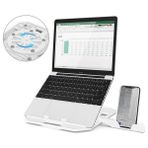 Ally Yükseklik Ayarlı Dizüstü Laptop-Tablet Standı Telefon Tutucu-(5775)