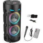 Ally ZQS4239 Siyah Mikrofonlu Bluetooth Hoparlör