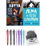 Alma ve Yedi Canavar ve Hayati Kopya Kayıp Çocuk Gizemi 2'li Set - Kalem