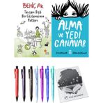 Alma ve Yedi Canavar ve Tavşan Dişli Bir Gözlemcinin Notları 2'li Set - Kalem