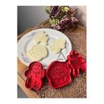Almalı Yılbaşı & Yeniyıl Kurabiye Kalıbı Set-3 (3'Lü)