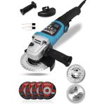 Alman 3500 Watt Professional Sjs Çift Metal Şanzuman Avuç Içi Taşlama Makinesi Spiral Taşlama Makine