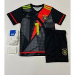 Almanya Euro 2024 Sezonu Siyah 3'lü Set Manuel Neuer Çocuk Kaleci Forması