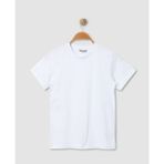 Alme DÜZ BEYAZ ÇOCUK TİŞÖRT - %100 PAMUK UNISEX KALIP (Bir Beden Büyük Önerilir) - 9 Yaş