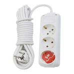 Almera 3 Lü 3 Metre Kablolu Topraklı Priz
