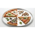 Almetal Alüminyum Pizza Pişirme Tepsisi, 30 Cm. (3 Adet)