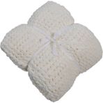 Almila Floppy Battaniye Ekru (130X170 Cm)