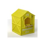 ALMİNA Demonte Plastik Kuş Yuvası 14.5 x 14.5 x 20cm