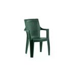 Almina Plastik Rattan Sandalye Kollu Bahce Balkon Ve Teras Sandalyesi 6 Adet