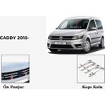 Alminox Oto Aksesuar Caddy 2015- Ön Panjur-Kapı Kolu Set - Paslanmaz Çelik