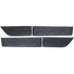 Alminox Oto Aksesuar Dacia Sandero 2012 - 2020 Kapı Dodik 4 Parça - Plastik