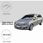 Alminox Oto Aksesuar Opel Astra H 2004 ve Üzeri Set Kapı Kolu- Cam Çıtası - Paslanmaz Çelik