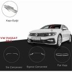 Alminox Oto Aksesuar Passat B8.5 2020-SET 12 Prç - Paslanmaz Çelik
