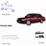 Alminox Oto Aksesuar Tofaş Şahin-Doğan-Kartal 1996 - 10 Prç Set - Paslanmaz Çelik