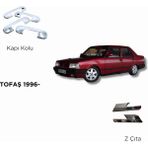 Alminox Oto Aksesuar Tofaş Şahin-Doğan-Kartal 1996- Set Kapı Kolu- Z Çıta - Paslanmaz Çelik