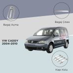 Alminox Oto Aksesuar Vw Caddy 2004-2010 Set 11 Prç - Paslanmaz Çelik