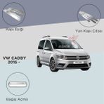 Alminox Oto Aksesuar Vw Caddy 2015- Set 10 Prç - Paslanmaz Çelik