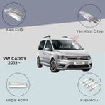 Alminox Oto Aksesuar Vw CADDY-2015 Set 18 Prç - Paslanmaz Çelik