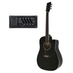 Almira F650N-BKC Elektro Akustik Gitar