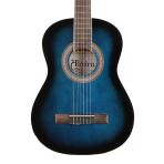 Almira Mg917-Jr-Bls 3/4 Klasik Gitar - Blue Sunburst (Eğitim - Junior Boy) | Mavi Sunburst Parlak Bitiş, Çocuk Ergonomisine Uygun İnce Sap Profili, Yumuşak Naylon Teller | Uyum: 8-12 Yaş Arası Öğrenci