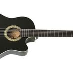 Almira MG917CE Black Elektro Klasik Gitar