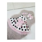 Almira Tasarım Bebek Minnie Mouse Pembe Elbisesi
