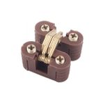 ALMITAL 12 Mm Kahve Oval Masa Menteşesi, Akıllı Sehpa, Katlanır Masa Menteşesi
