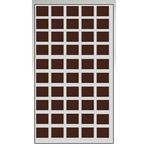 Almital kaydırmaz Keçe (20x20mm 50 adet) Kanepe Sehpa Sandalye Için Zemin Koruyucu