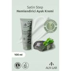 Aln Lab Satin Step Nemlendirici Ayak Kremi - Argan & Shea & Çay Ağacı Yağı Çatlak Topuk Onarıcı Bakım 100 Ml