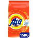 Alo 1.5 kg Aqua Pudra Kar Çiçeği Parfümlü Beyazlar ve Renkliler İçin Toz Çamaşır Deterjanı