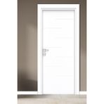 Alo Kapı Melamin Karizma Beş Oda Kapısı, Beyaz, 86/204/9-13 Cm