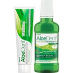 Aloe Dent Aloevera Ekstra Beyazlatıcı Diş Macunu 100ML+ Ağız Kokusu Önleyici Ağız Bakım Suyu 250ML
