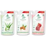 Aloe Vera Krem Sabun 500 ml + Badem Özlü Krem Sabun 500 ml + Senses Nar Krem Sabun 500 ml