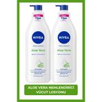 Aloe Vera Nemlendirici Vücut Losyonu 400 ml,72 Saat Nemlendirici,Normal,Kuru Cilt,X2 Adet