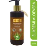 Aloe Vera Özlü El, Yüz Ve Vücut Bakım Kremi 250 Ml - Nemlendirici Ve Onarıcı Vücut Losyonu