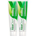AloeDent Mucize Aloevera ile Ekstra Beyazlatıcı 100 ml 2 Adet Diş Macunu