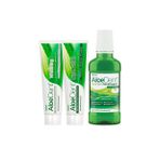 Aloevera Ekstra Beyazlatıcı Diş Macunu100ml+Aloevera3 Etkili Diş Macunu100ml+ Ağız Bakım Suyu 250ml