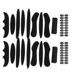 Alomejor 2 Set Bisiklet Kaskı Sünger Ped Kask Koruyucu Ped Minderler Kask Astar Seti