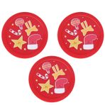 Alomejor 3 adet 82 mm Hava Hokeyi Pakları Masaüstü Kaleci Buz Hokeyi Pucks Mini Masa Hokeyi Oyun Aksesuarları