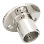 Alomejor 90 Derece Yuvarlak Taban 316 Paslanmaz Çelik Yuvarlak Boru Dengeleme Tabanı El Ray Takma Tekne Küpeşte Bağlantı Parçaları (25 mm)