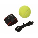 Alomejor Boxing Head Ball Fightball boks antrenmanı için, yetişkin boks topu boks topu kafa bandı ile antrenman ve fitness için (Schwatz Band)