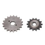 Alomejor Çelik Motor Dişli Seti 428 19 T Ön ve 14T H Delik Arka Zincir Dişli 125cc 15cc 200cc 250cc Kir Pit Bisikletleri Motosiklet