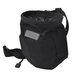 Alomejor Chalk Bag Outdoor Tırmanma Magnezyum Toz Çanta Çanta Chalk Saklama Kemeri Fermuarlı