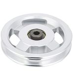 Alomejor Depo Kayış Kasnağı Spor Salonu Kayış Kasnağı Fitness Aletleri için Parça (D90mm)