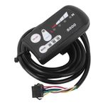 Alomejor E Bisiklet LED Enstrüman Hız Göstergesi, 3 Vites, Gösterge Işıkları LED Metre S800 Ekranlı Elektrikli Scooter (48V)