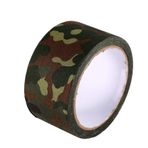 Alomejor Kamuflaj Bandı 10 m Su Geçirmez Bionic Yapışkan Bant Rulo Sticky Stretch Camo Tape(German Spot Kamuflaj)
