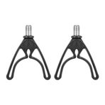 Alomejor Olta Tutucu Siyah Esnek Olta Tutucu U Şeklinde Saplar Geriye Kafası Tackle Tools